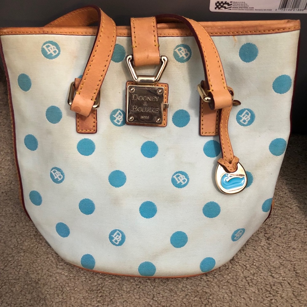 Dooney & Bourke Blue Bucket Bag Preowned